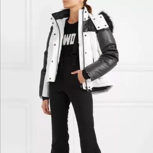 Top Shop Sno Siren Hooded Faux FUr trim jacket